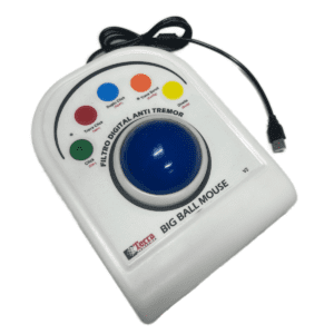 Big Ball Mouse FDAT - Mouse de esfera gigante com filtro anti-tremor para pessoas com dificuldades motoras
